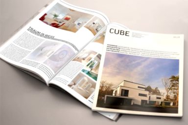 LOTOS Innenarchitektur - Sabine Weber - CUBE Artikel - Villa in Weiß